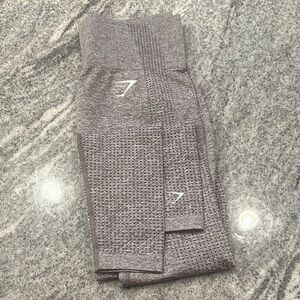 Gymshark Gray Textured Leggings